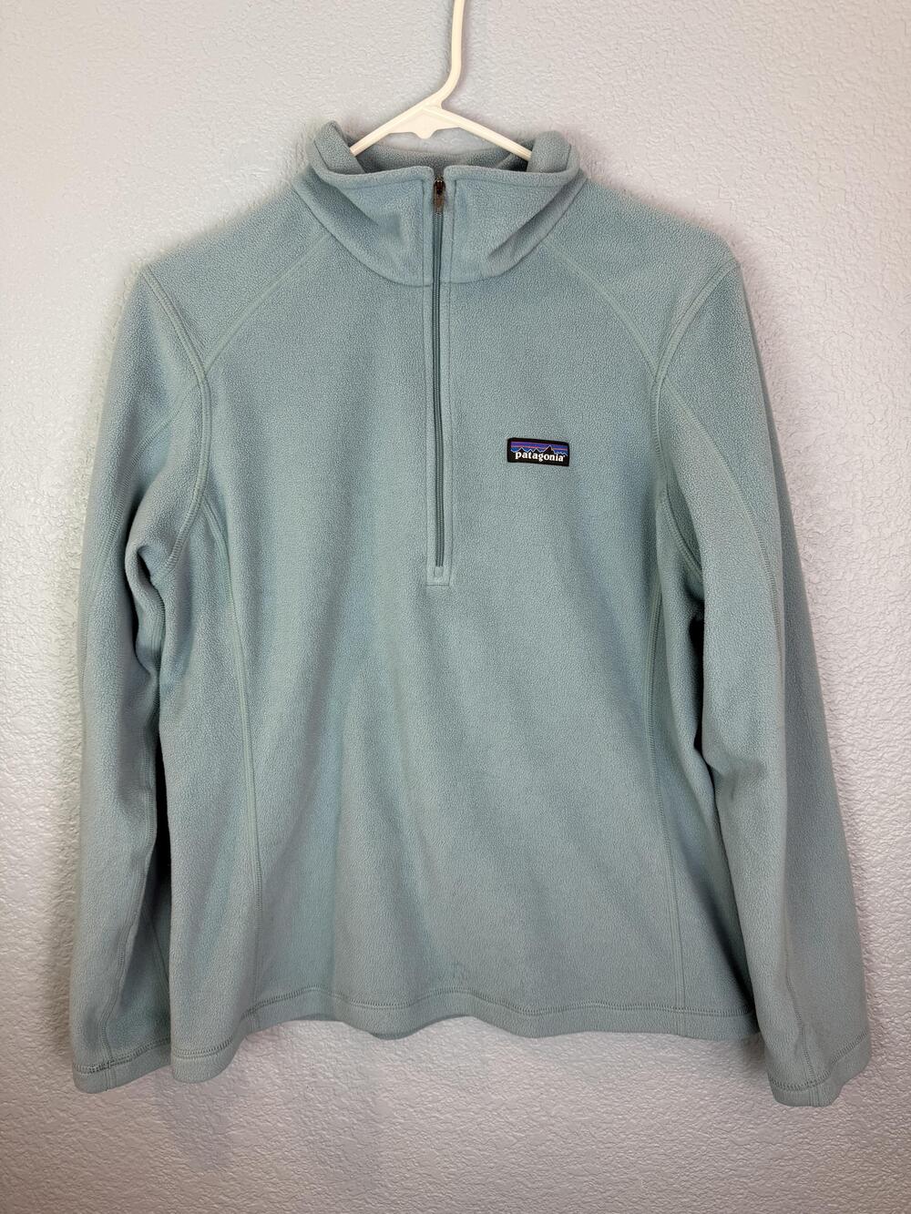 Patagonia Pullover Womens Medium 1/4 Zip Fleece Outdoor Lightweight 26278FA21